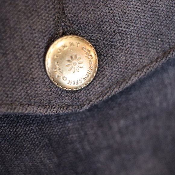 Tommy Hilfiger Y2K Flat Front Pants 8 High Rise Straight Leg Preppy Vintage - Picture 4 of 10